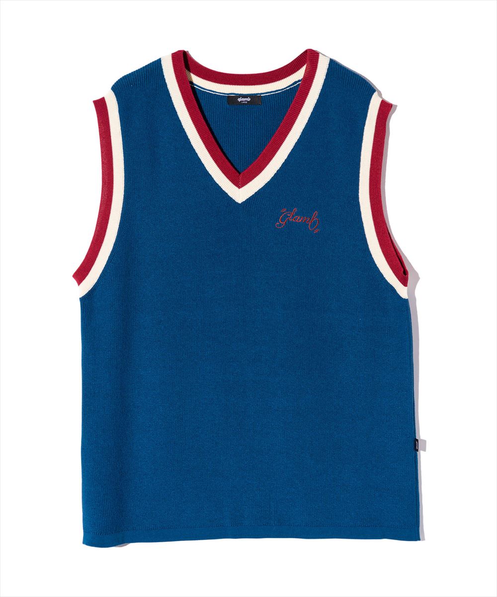 glamb グラム Tilden Knit Vest チルデンニットベスト