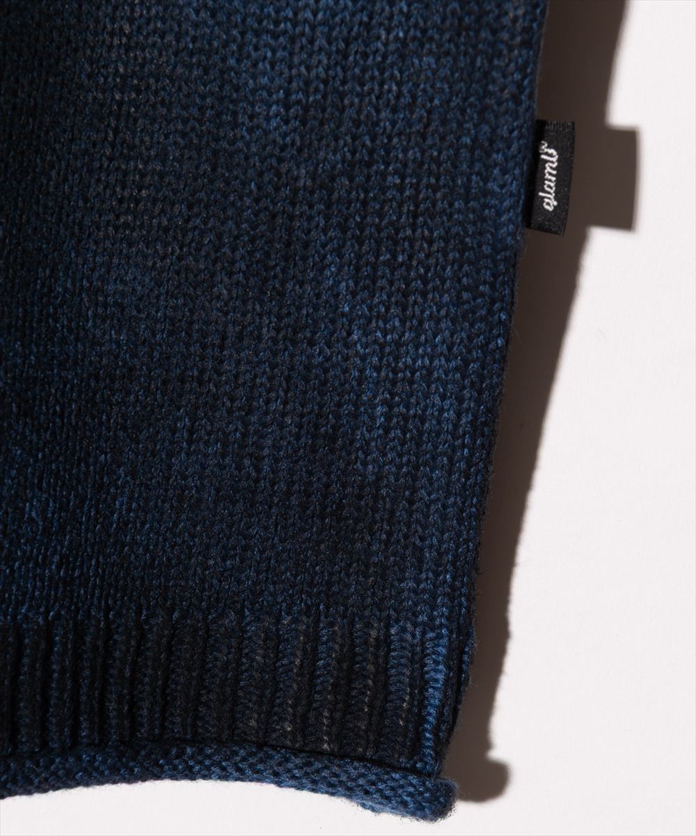 Paraffin Coated Knit Blouson / パラフィンコートニットブルゾン glamb グラム