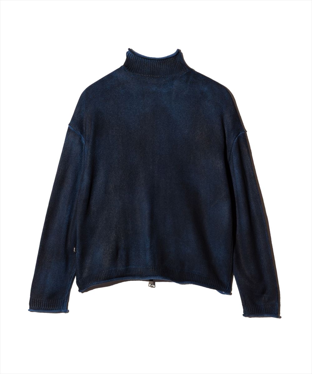 Paraffin Coated Knit Blouson / パラフィンコートニットブルゾン glamb グラム