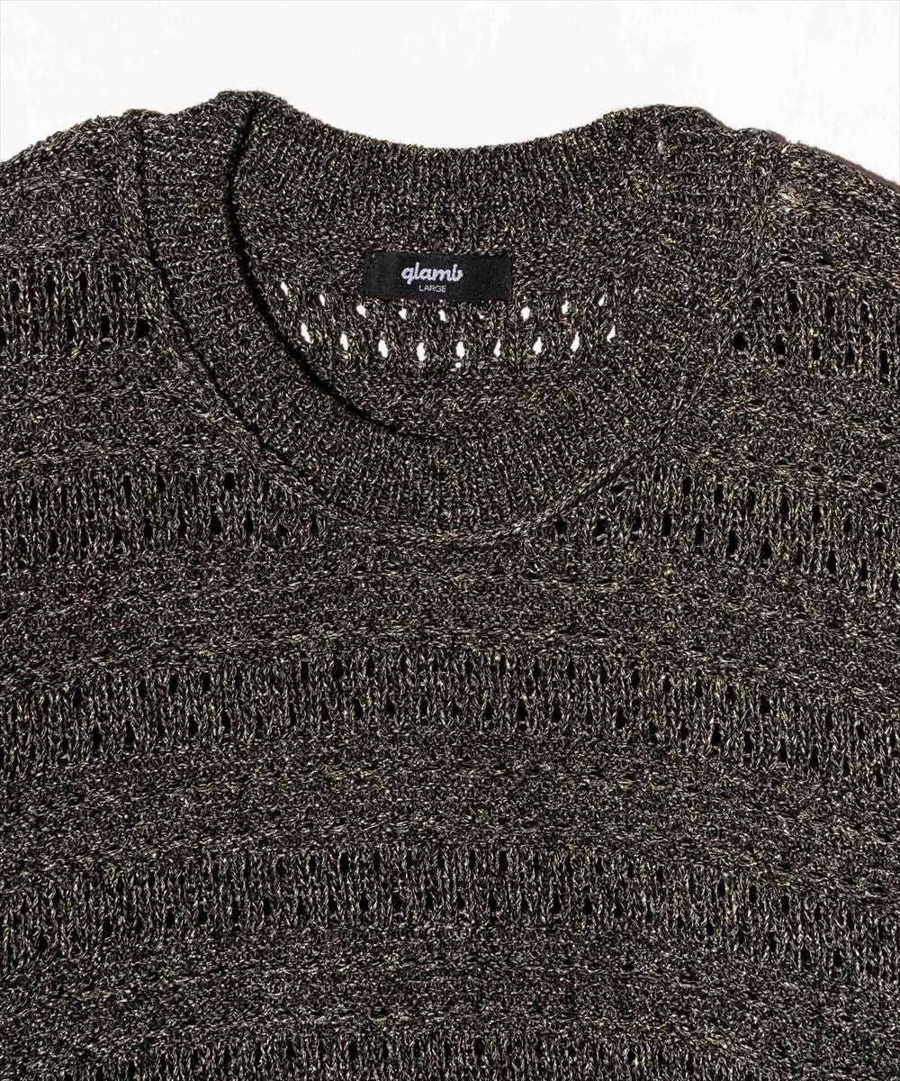 SALE/セール glamb グラム Glitter Openwork Knit / グリッターオープンワークニット 特別価格