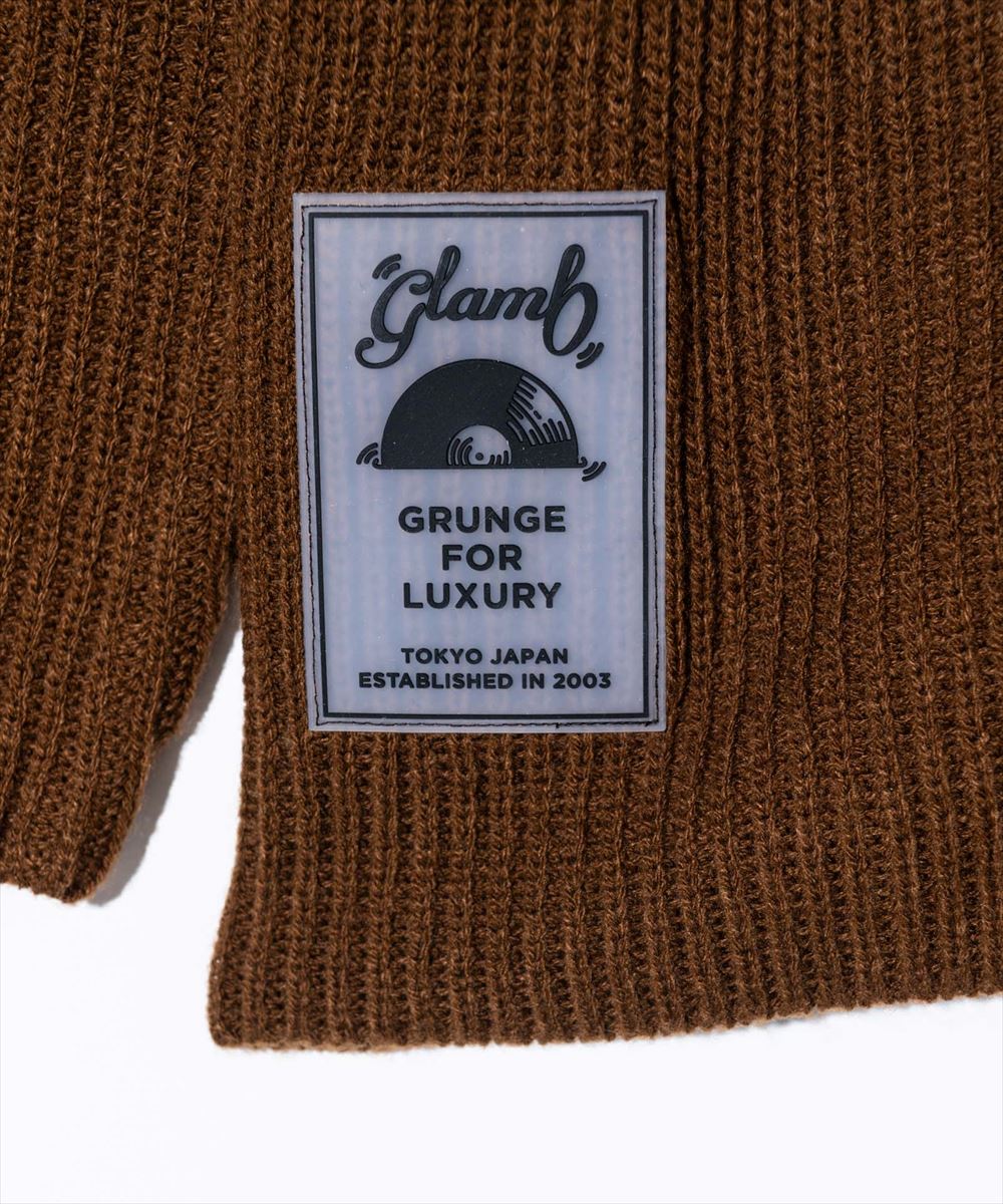 glamb グラム Rubber Tag Knit ラバータグニット