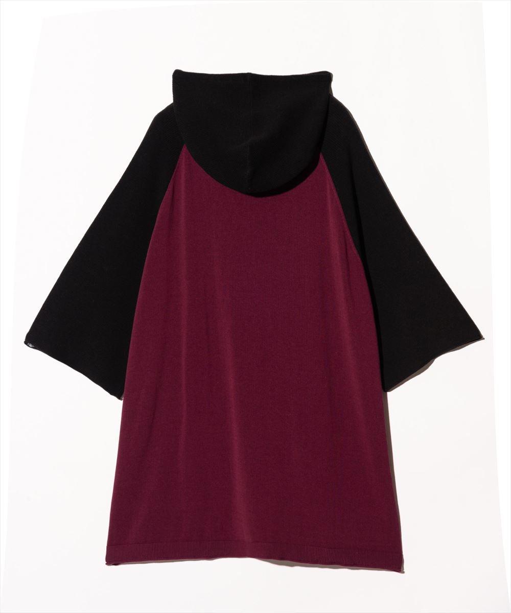 SALE/セール glamb グラム Half Sleeves Knit Hoodie / ハーフスリーブニットフーディ 特別価格