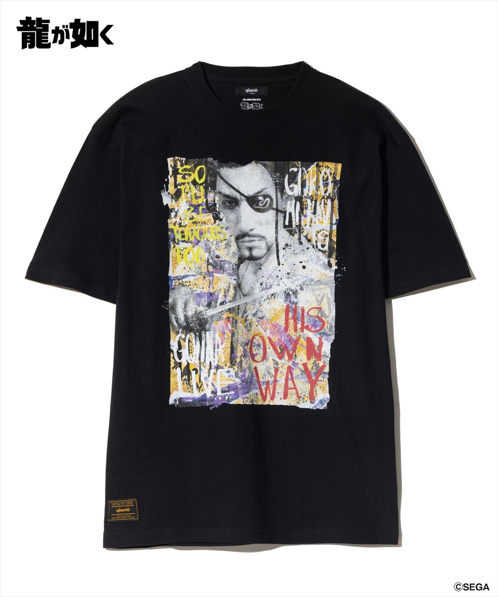 龍が如く 真島吾朗 Goro Majima T-Shirt / ゴロウマジマTシャツ glamb グラム