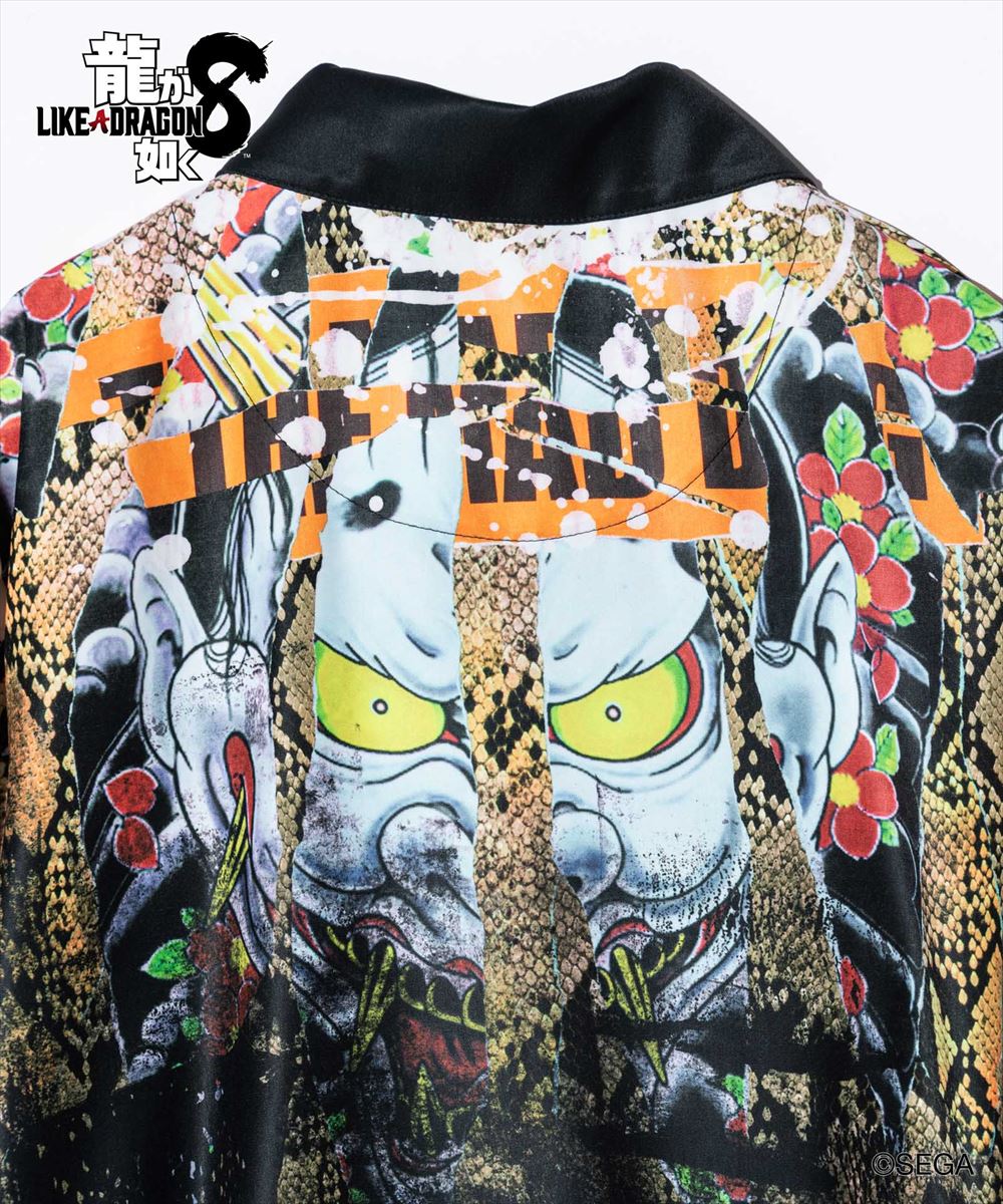 龍が如く8 glamb グラム Goro Majima Shirts / ゴロウマジマシャツ