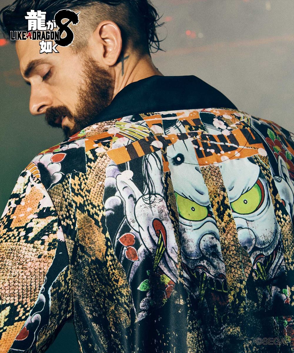 龍が如く8 glamb グラム Goro Majima Shirts / ゴロウマジマシャツ