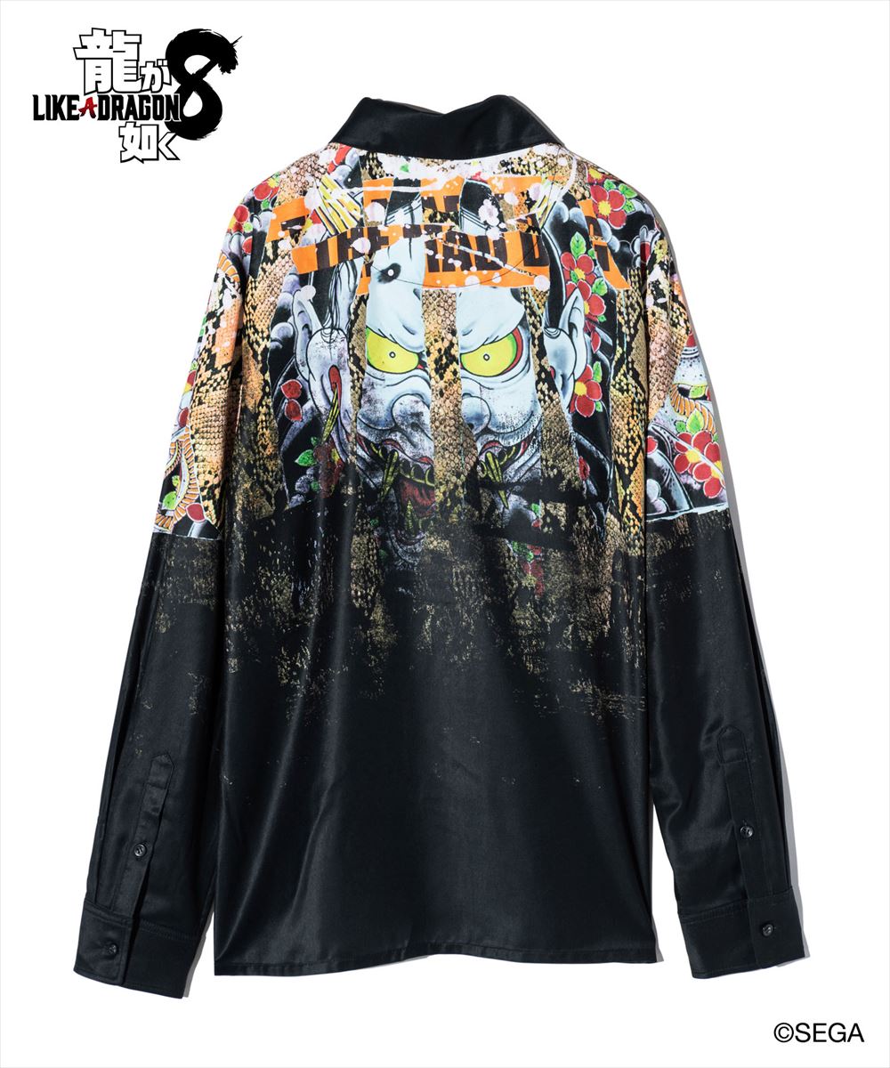 龍が如く8 glamb グラム Goro Majima Shirts / ゴロウマジマシャツ