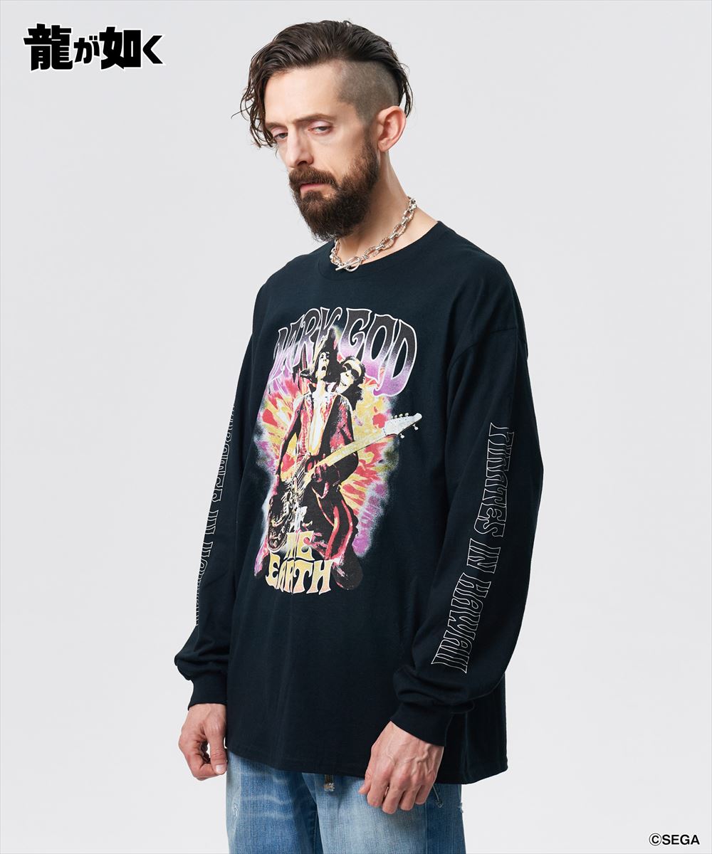 龍が如く 真島吾朗 Goro Majima Guitarist Cutsew / ゴロウマジマギタリストカットソー glamb グラム