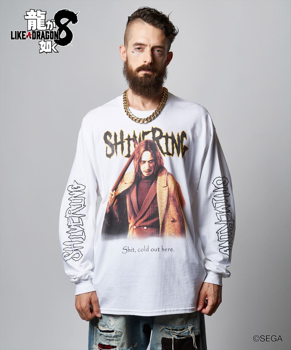 龍が如く8 glamb グラム Yutaka Yamai Long Sleeves T-shirt / ユタカヤマイロングスリーブTシャツ