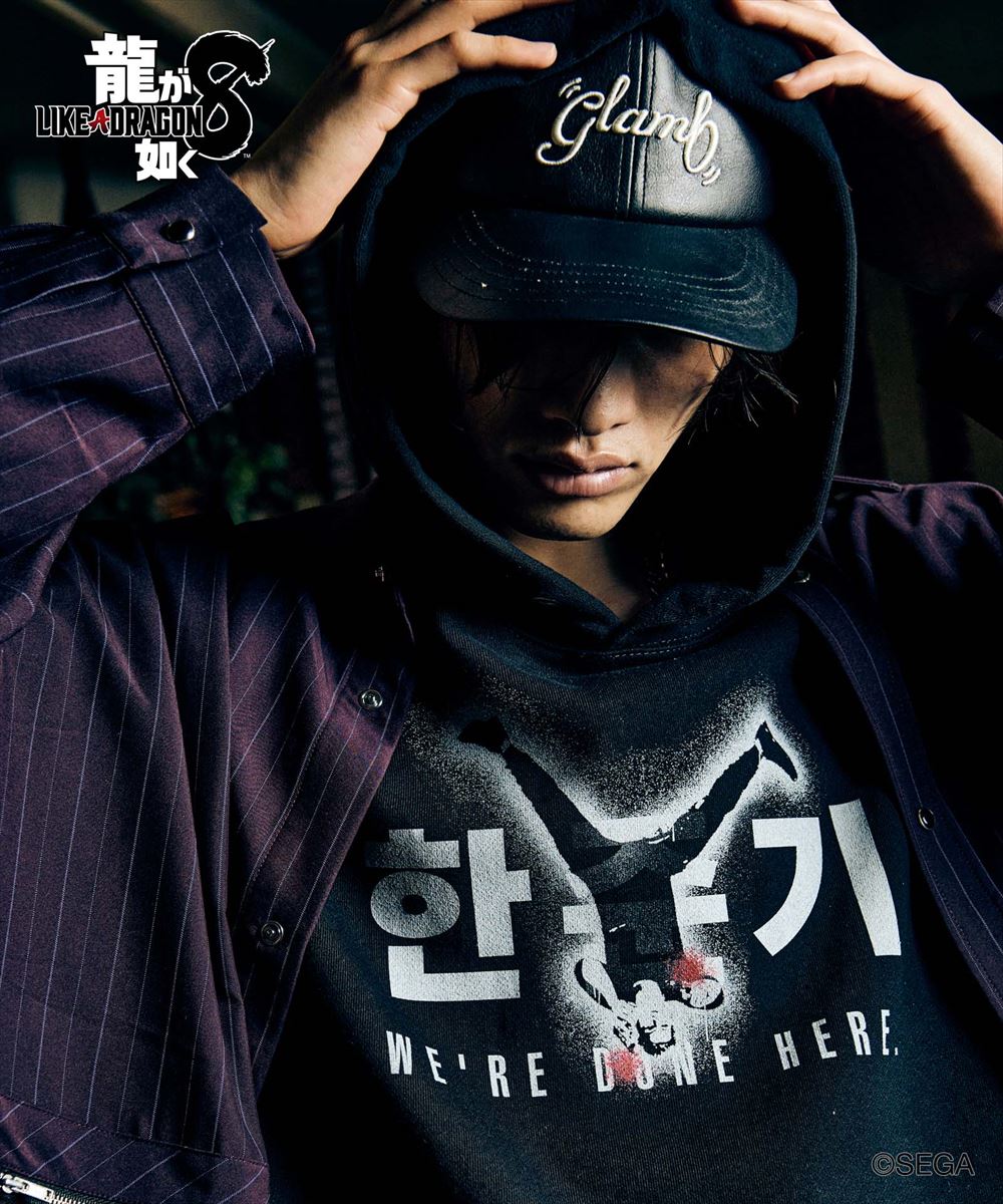 龍が如く8 glamb グラム Joongi Han Hoodie / ジュンギハンフーディ
