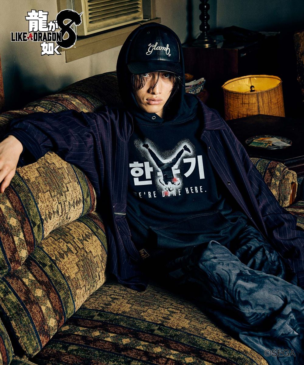 龍が如く8 glamb グラム Joongi Han Hoodie / ジュンギハンフーディ