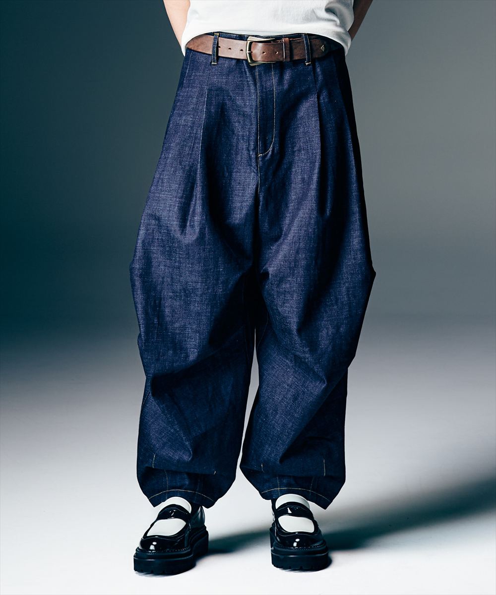 Crossover Tuck Pants / クロスオーバータックパンツ glamb グラム