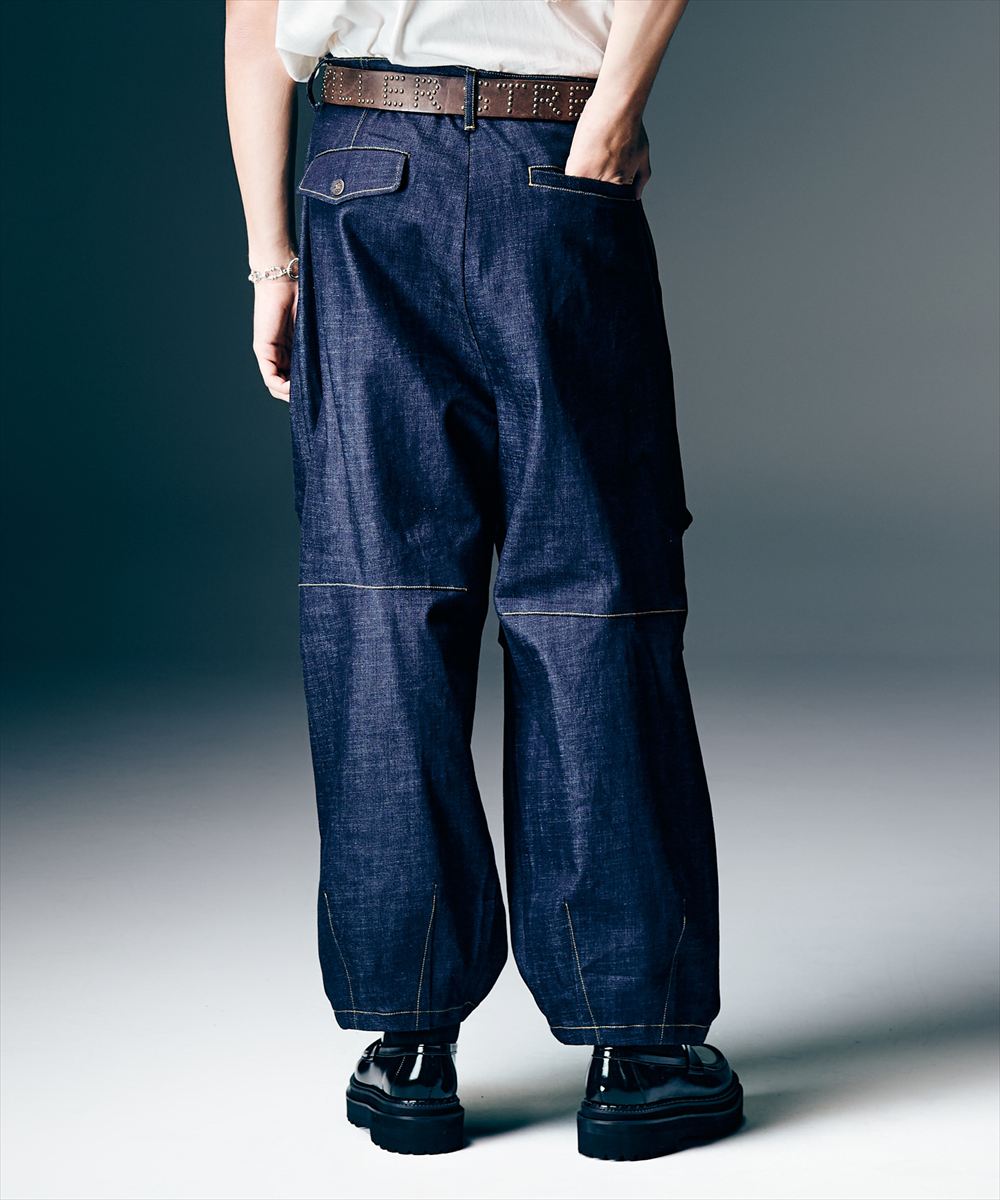 Crossover Tuck Pants / クロスオーバータックパンツ glamb グラム