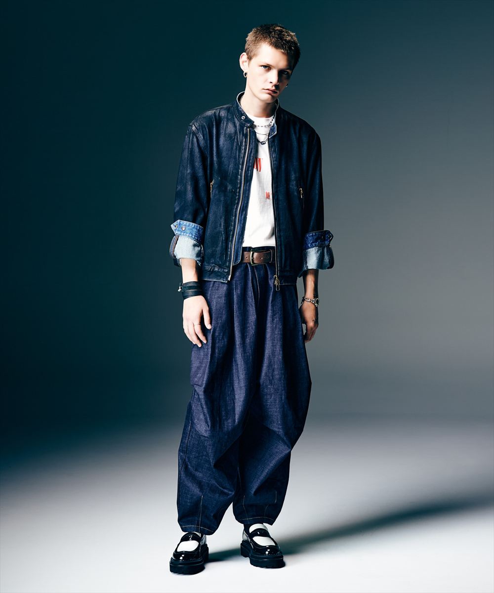 Crossover Tuck Pants / クロスオーバータックパンツ glamb グラム