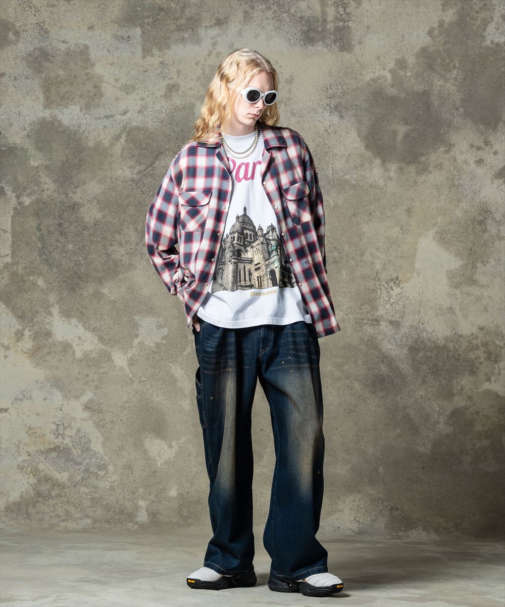 glamb グラム Red Dirt Work Denim / レッドダートワークデニム
