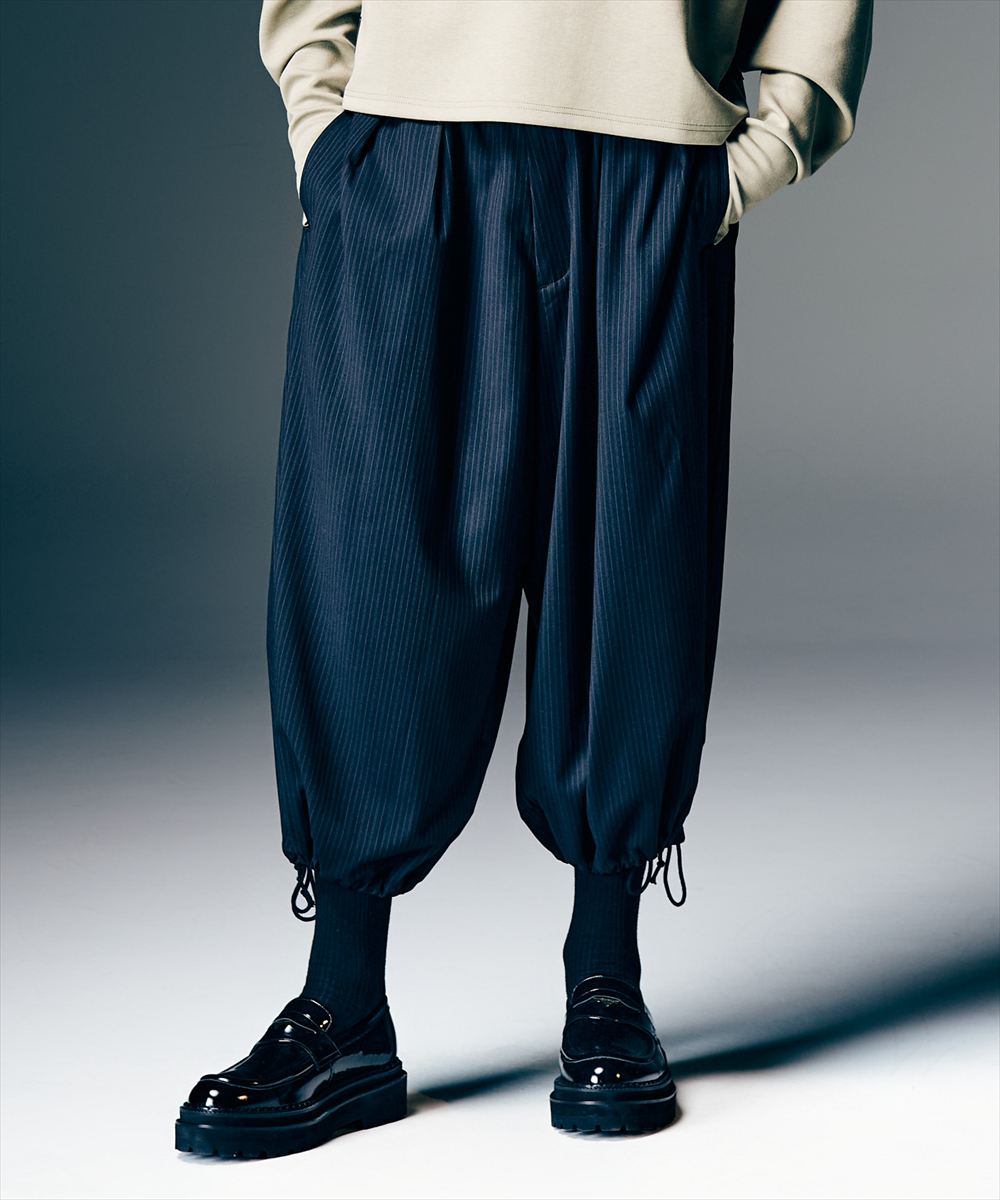 Easy Wide Cropped Pants / イージーワイドクロップドパンツ glamb グラム