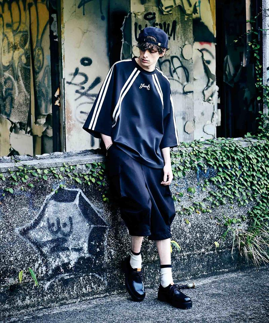 glamb グラム Cropped Sarrouel Cargo Pants クロップドサルエルカーゴパンツ