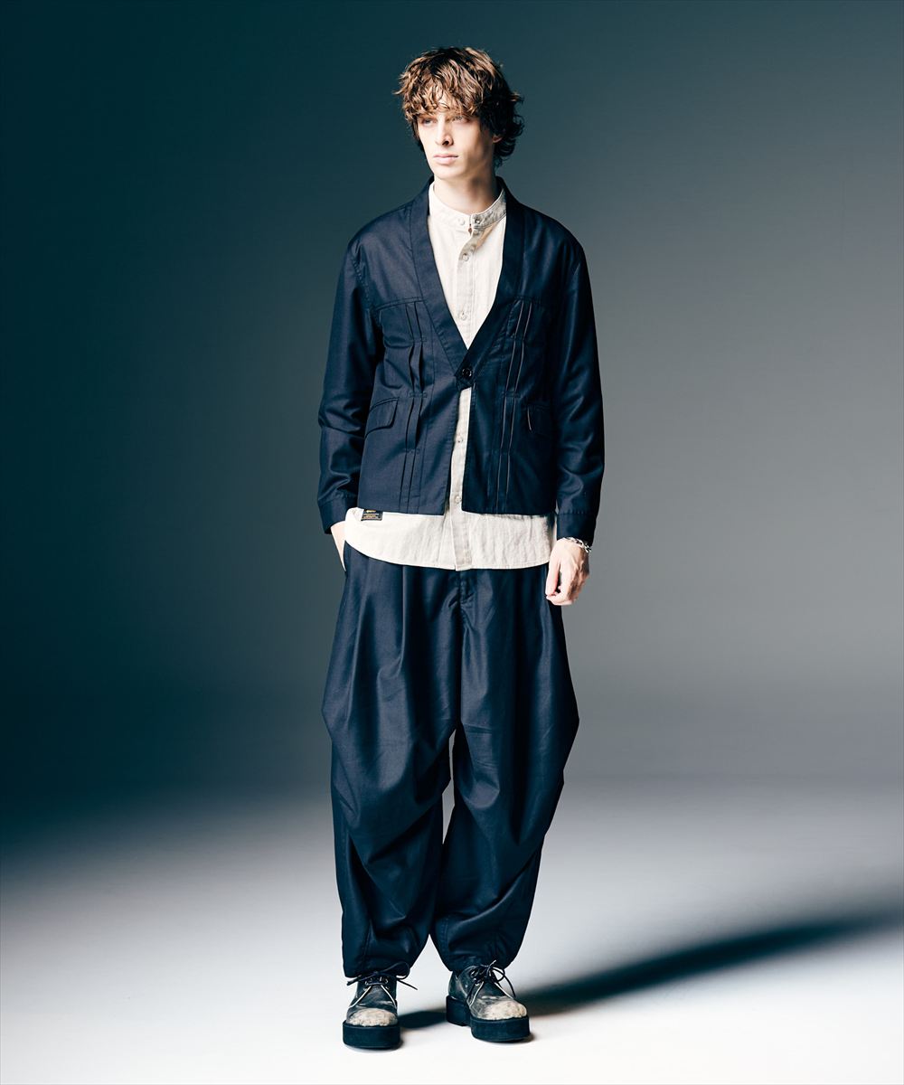 Stand Collar Shirt / スタンドカラーシャツ glamb グラム