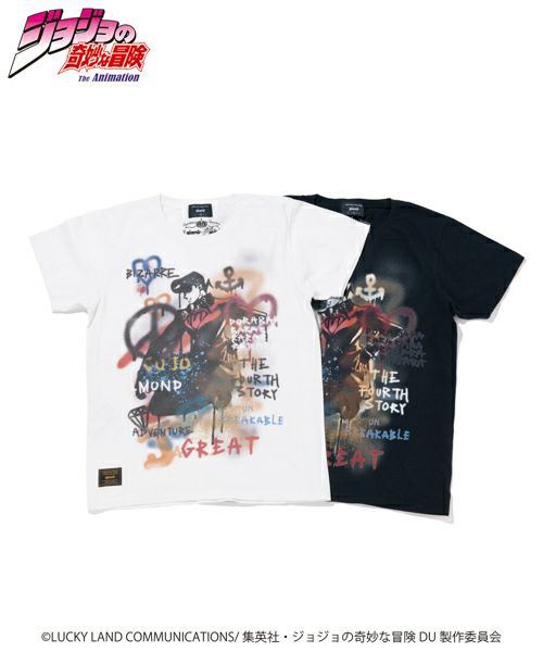 【glamb・グラム】Josuke Higashikata T / 東方仗助Tシャツ JOJO