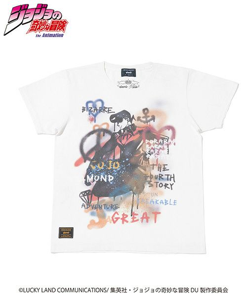 【glamb・グラム】Josuke Higashikata T / 東方仗助Tシャツ JOJO