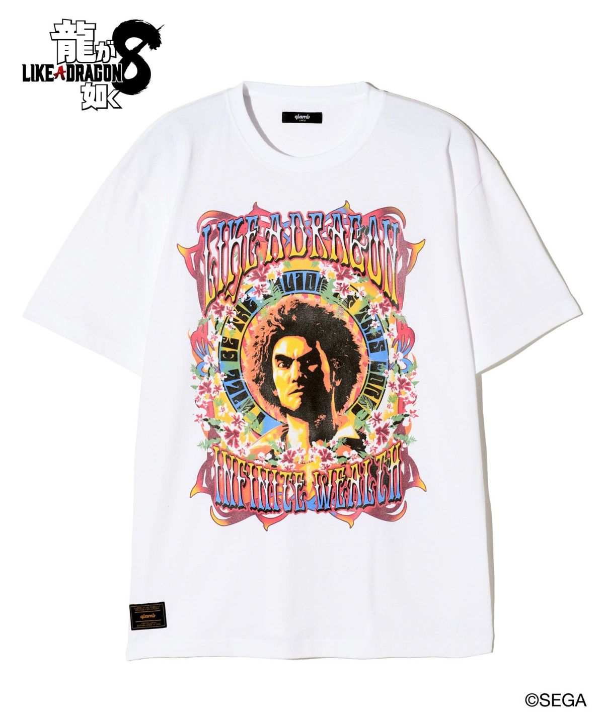龍が如く8 glamb グラム Ichiban Kasuga T-shirts / イチバンカスガ Tシャツ