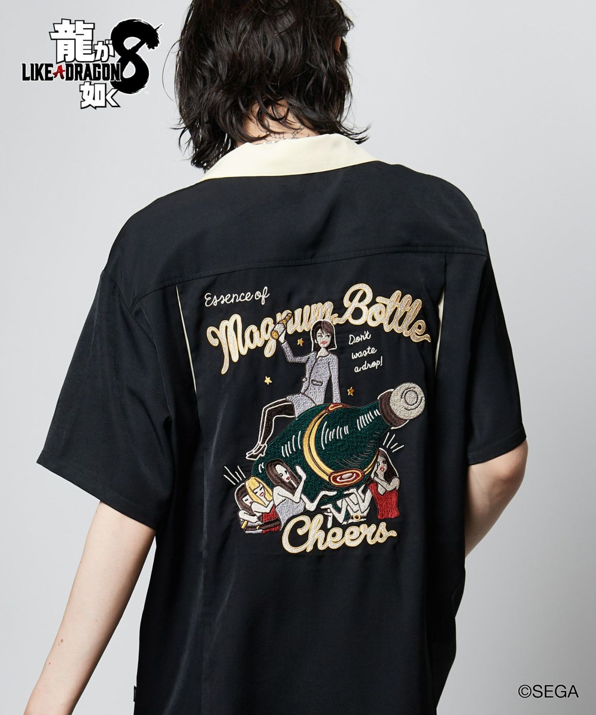 龍が如く8 glamb グラム Saeko Mukoda Shirts / サエコムコウダシャツ