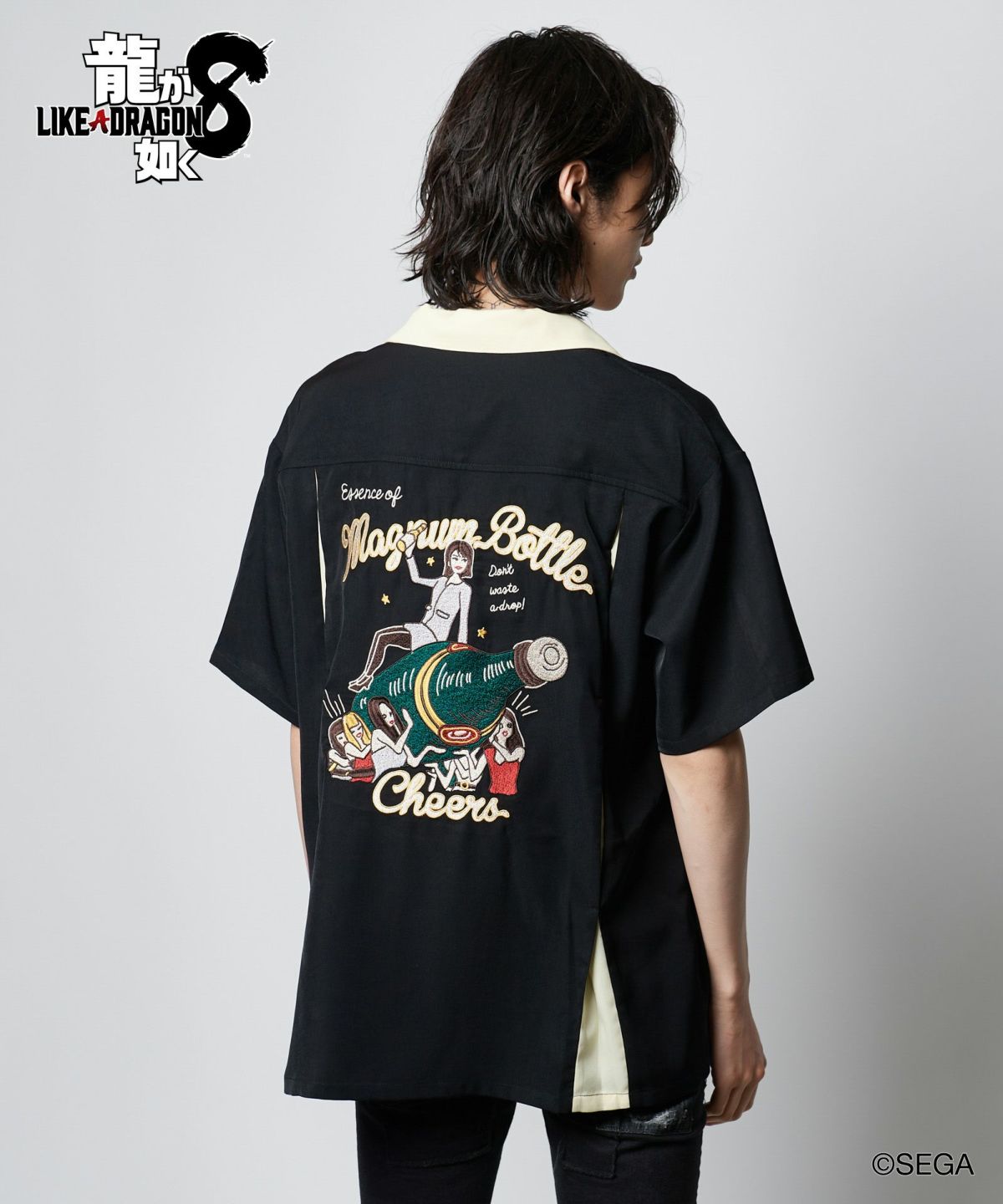 龍が如く8 glamb グラム Saeko Mukoda Shirts / サエコムコウダシャツ