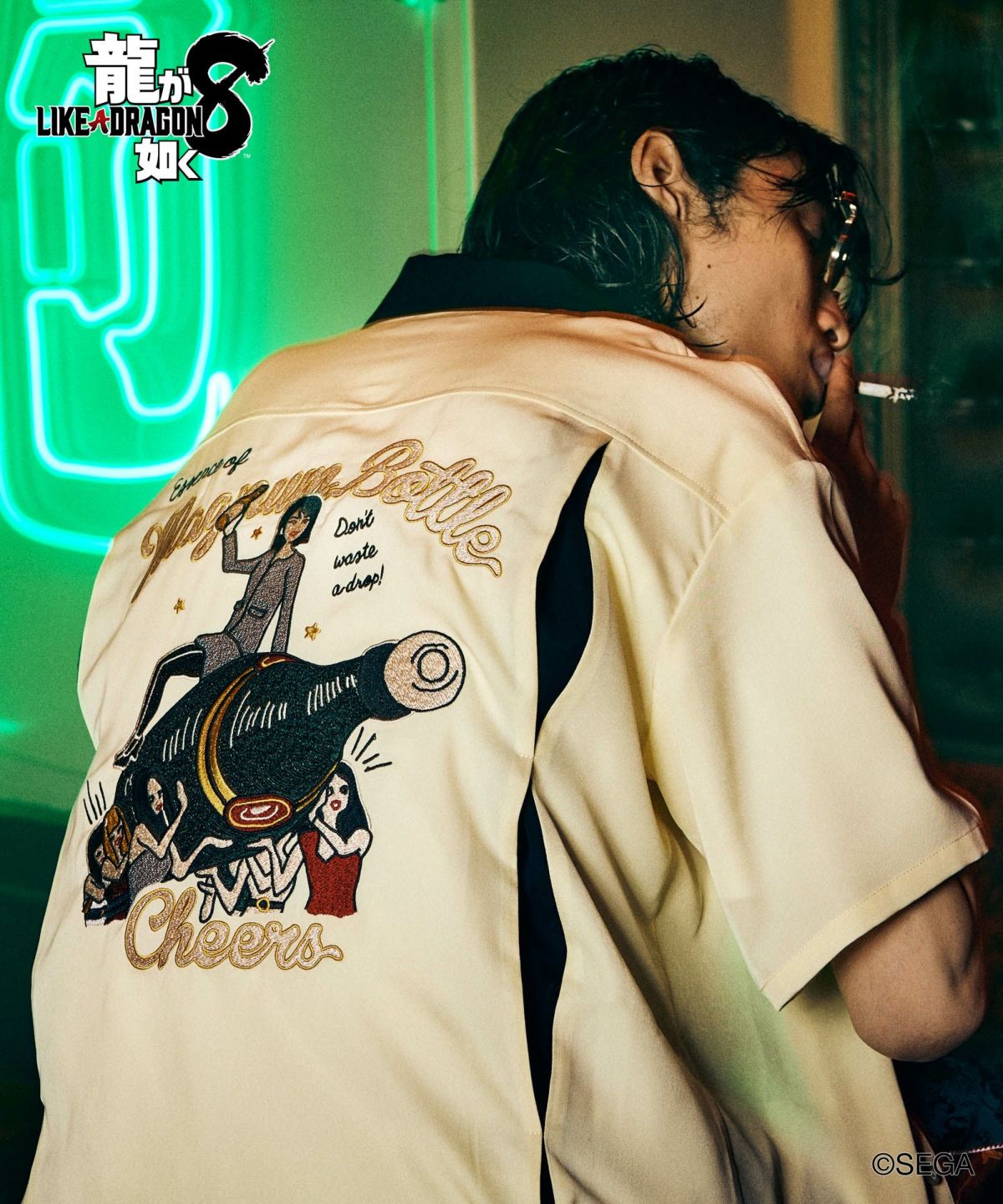 龍が如く8 glamb グラム Saeko Mukoda Shirts / サエコムコウダシャツ