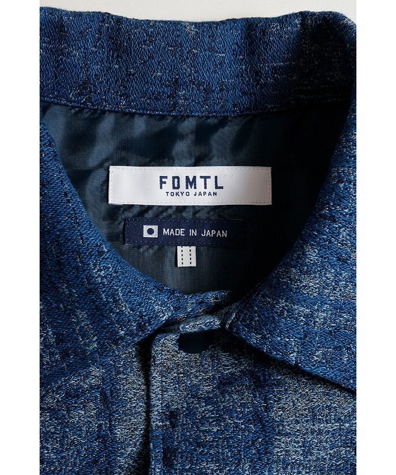 FDMTL ファンダメンタル BORO JAQUARD COACH RINSE コーチジャケット