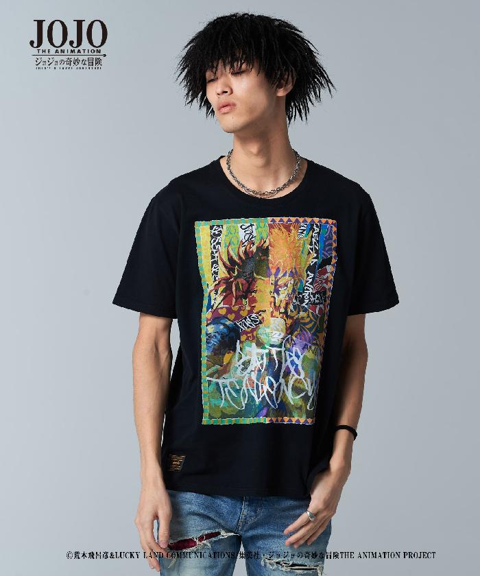 glamb・グラム　ジョセフ&シーザー T　Joseph & Caesar T　JOJO ジョジョ Tシャツ