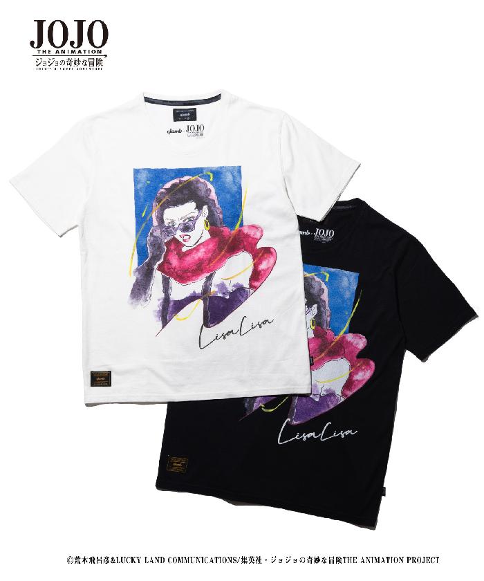 JOJO x glamb グラム　リサリサ T　Lisa Lisa T 　ジョジョ Tシャツ