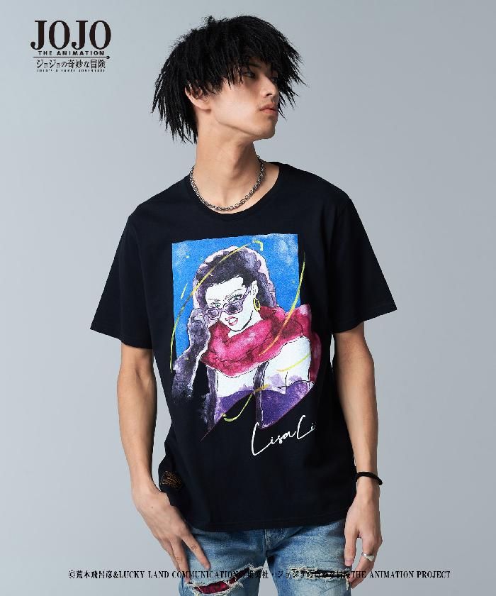 JOJO x glamb グラム　リサリサ T　Lisa Lisa T 　ジョジョ Tシャツ