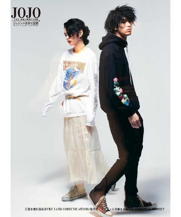 JOJO x glamb・グラム　カーズ ロングスリーブ T　Kars long sleeves T　ジョジョ