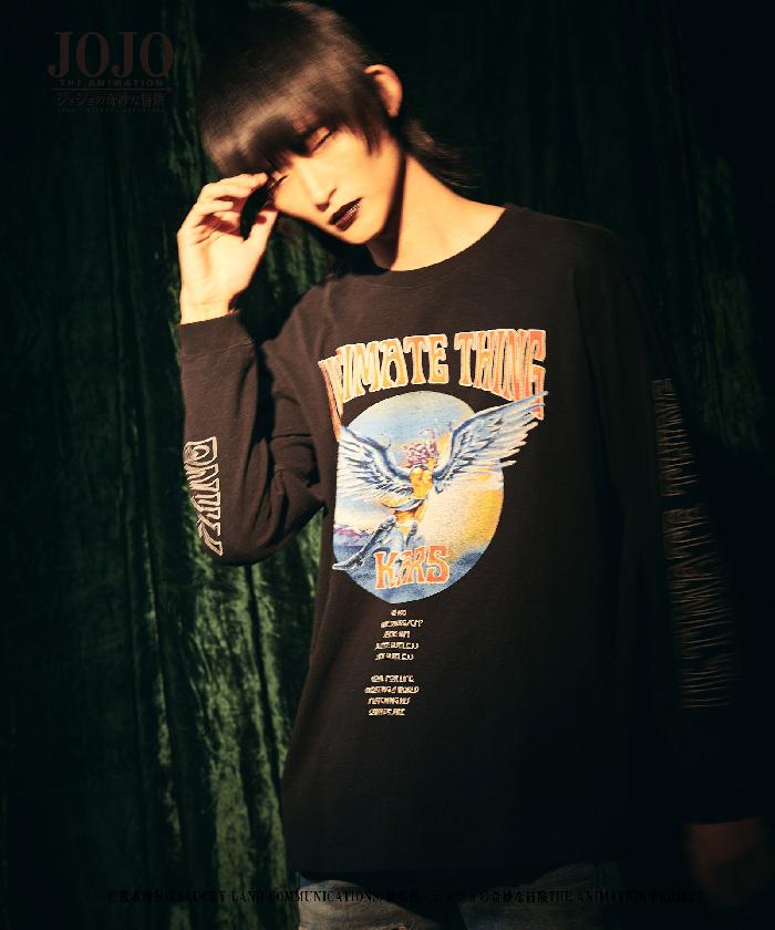 JOJO x glamb・グラム　カーズ ロングスリーブ T　Kars long sleeves T　ジョジョ