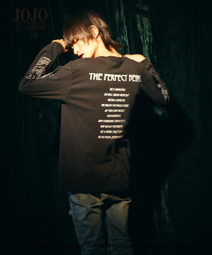 JOJO x glamb・グラム　カーズ ロングスリーブ T　Kars long sleeves T　ジョジョ