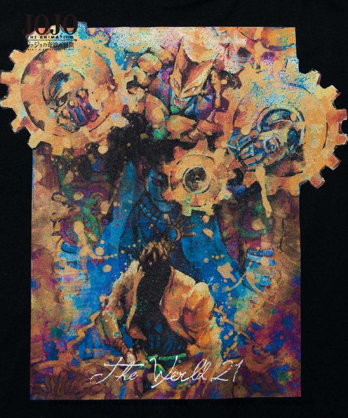 glamb・グラム ザ・ワールド T The World T JOJO ジョジョ DIO Tシャツ