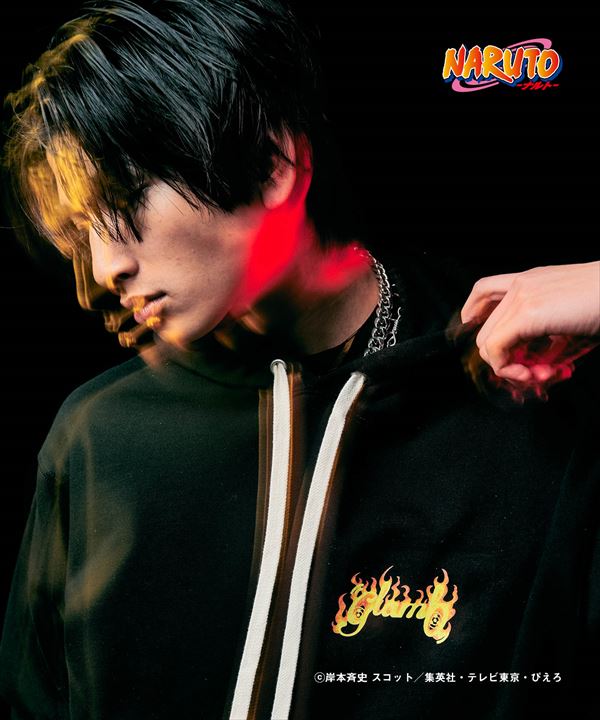 NARUTO ナルト x glamb グラム Sasuke Hoodie / サスケフーディ 特別価格