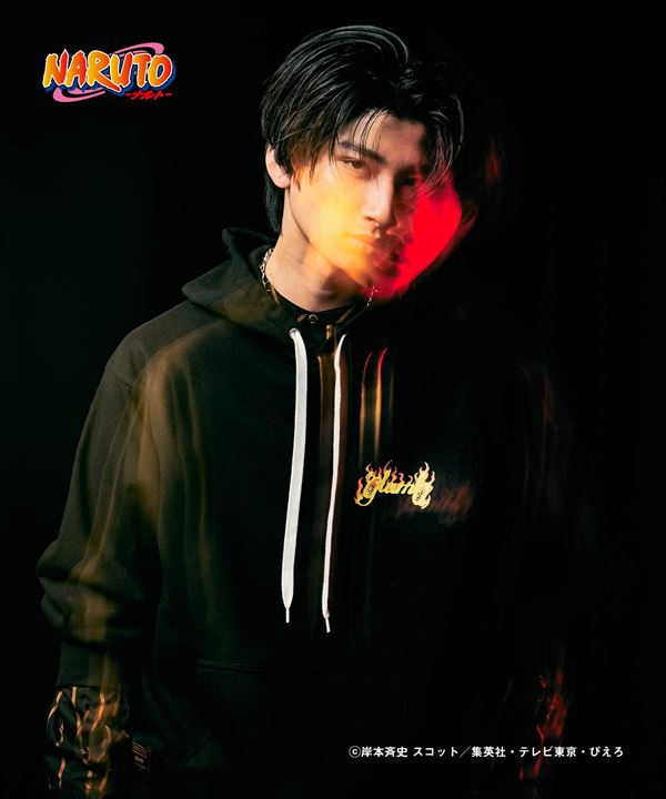 NARUTO ナルト x glamb グラム Sasuke Hoodie / サスケフーディ 特別価格