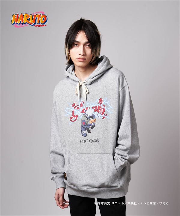 NARUTO ナルト x glamb グラム Kakashi Hoodie / カカシフーディ 特別価格