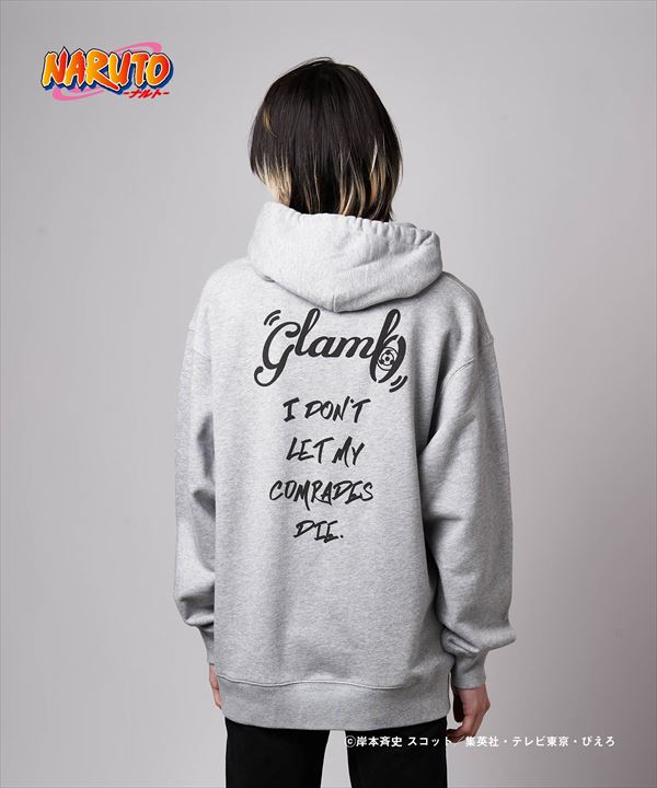 NARUTO ナルト x glamb グラム Kakashi Hoodie / カカシフーディ 特別価格