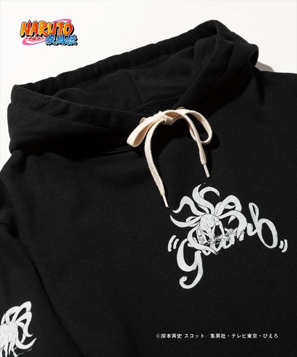 NARUTO ナルト x glamb グラム Biju Hoodie / ビジュウフーディ 特別価格