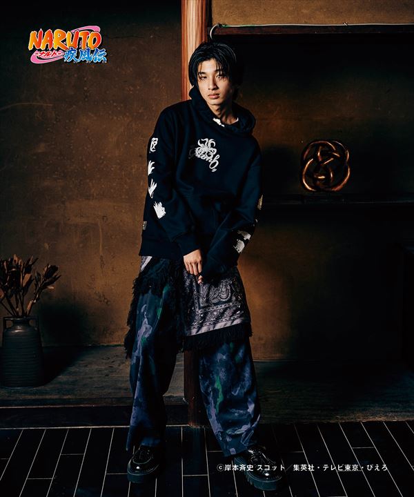 NARUTO ナルト x glamb グラム Biju Hoodie / ビジュウフーディ 特別価格