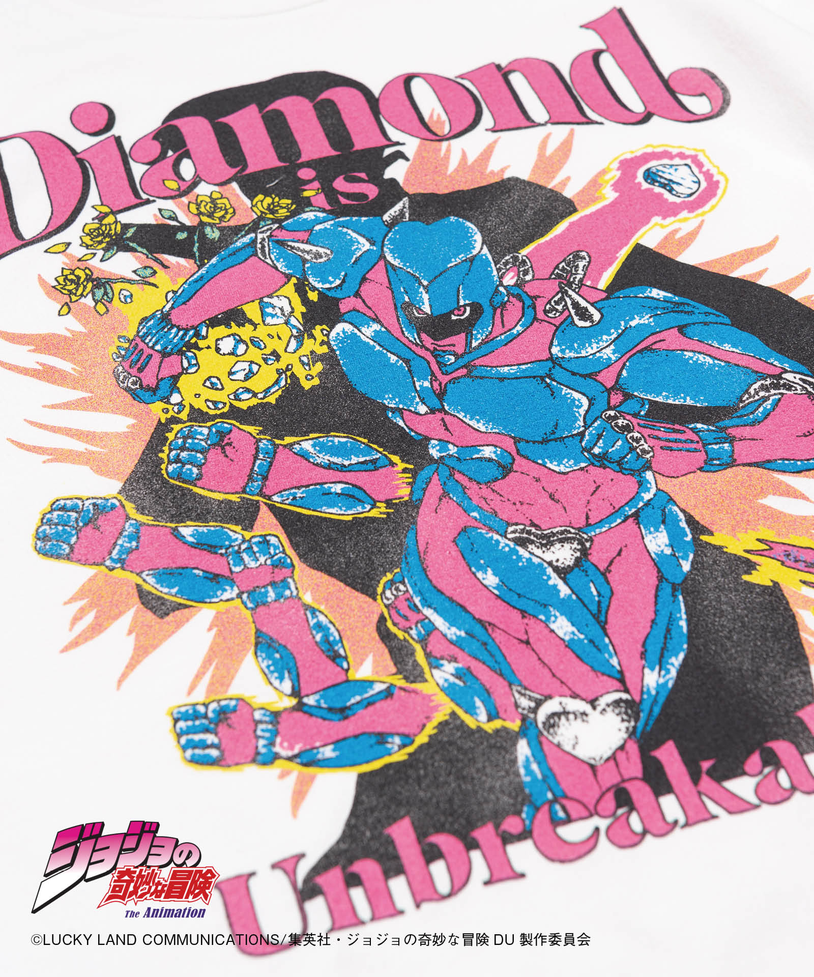 JOJO x glamb クレイジー・ダイヤモンド Tシャツ Crazy Diamond T II ジョジョ 東方仗助