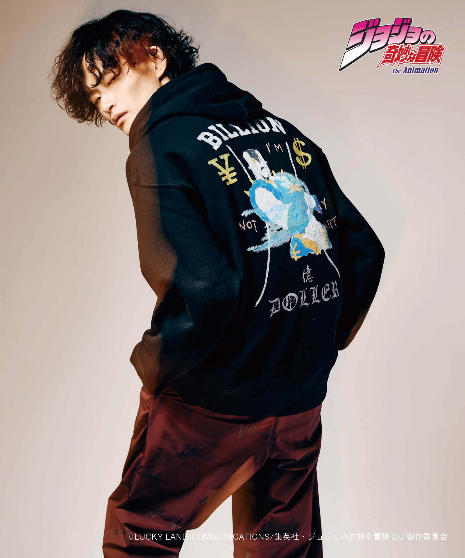 JOJO x glamb ザ・ハンド フーディー The Hand Hoodie ジョジョ 虹村億泰
