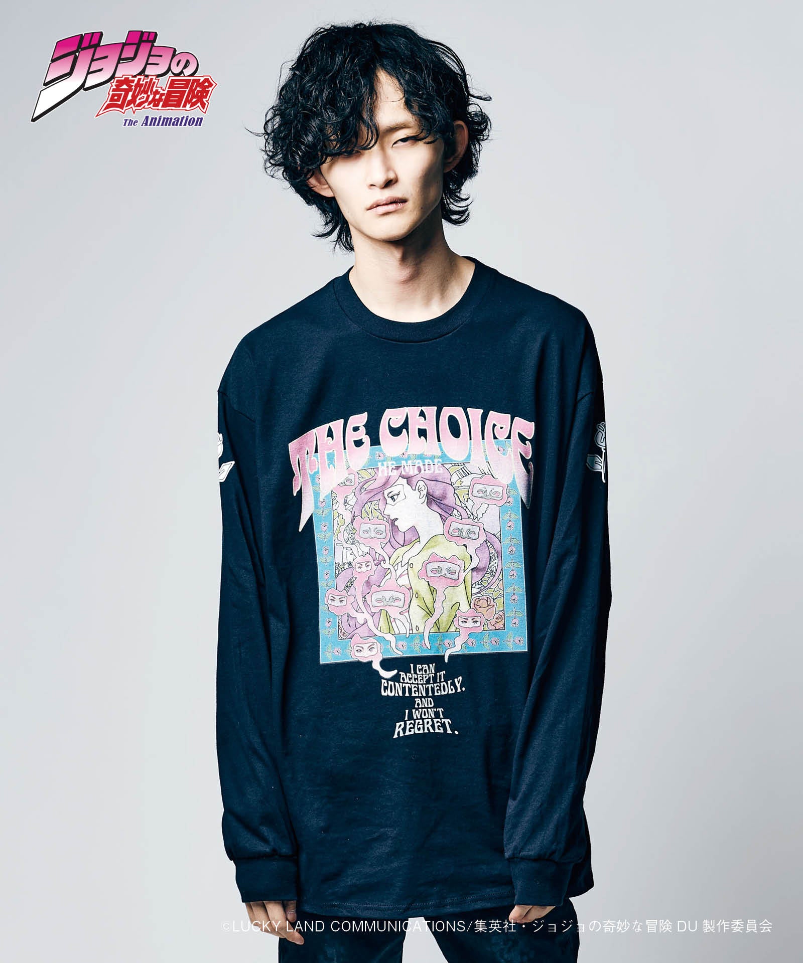 JOJO x glamb ユカコ シンデレラ ロンT Yukako vs Cinderella Long Sleeves T ジョジョ 山岸由花子