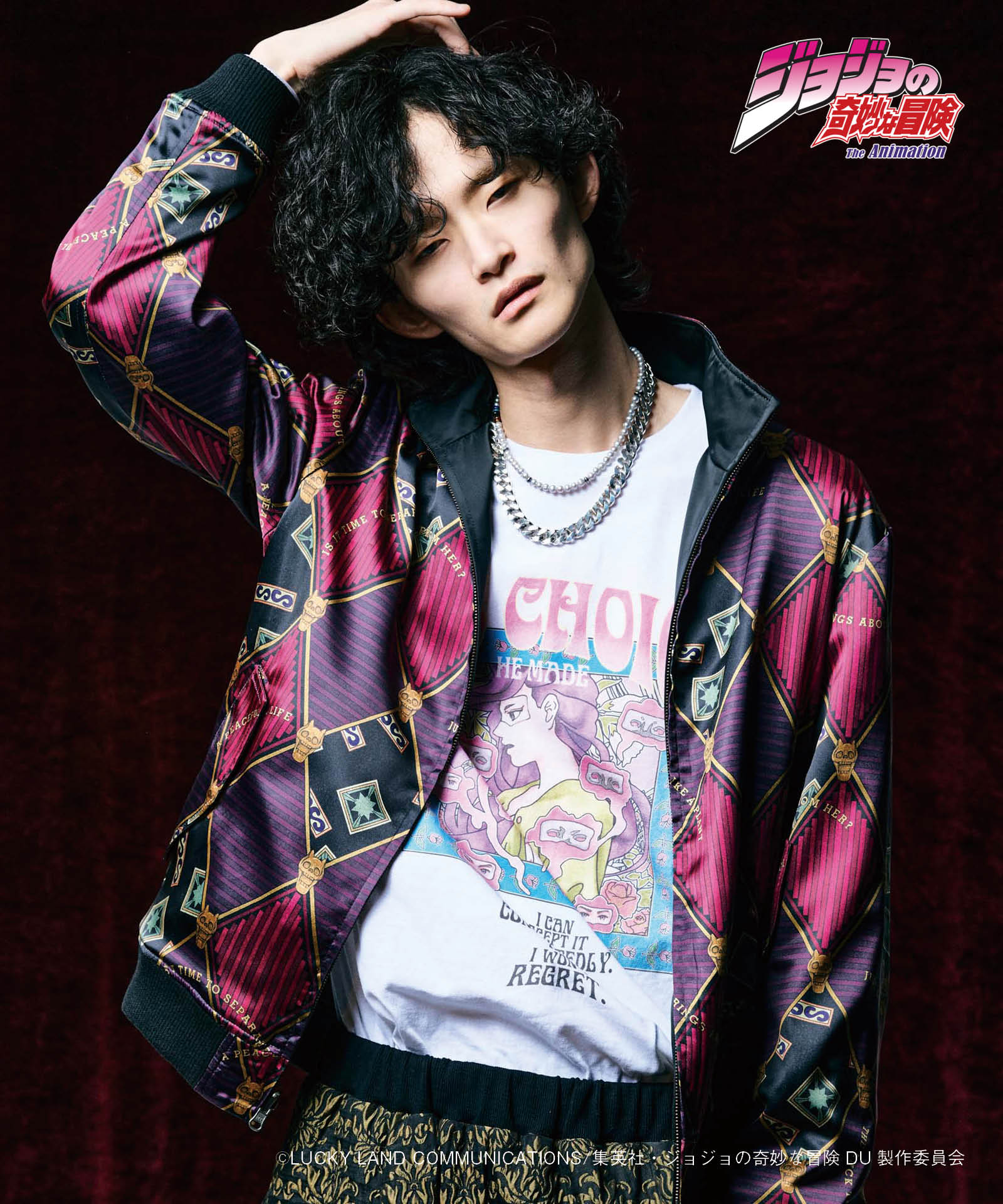 【メーカーお取り寄せ商品】JOJO x glamb キラークイーン ジャケット Killer Queen JKT ジョジョ 吉良吉影