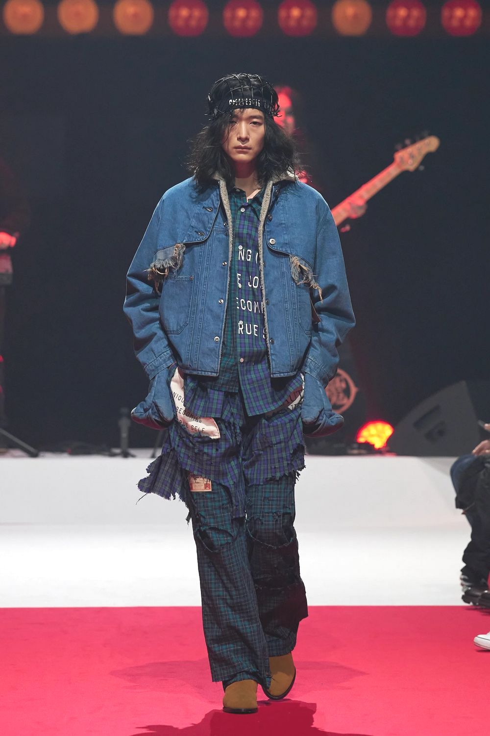 SEVESKIG セヴシグ Adapt Boa Denim Jacket ボア デニムジャケット