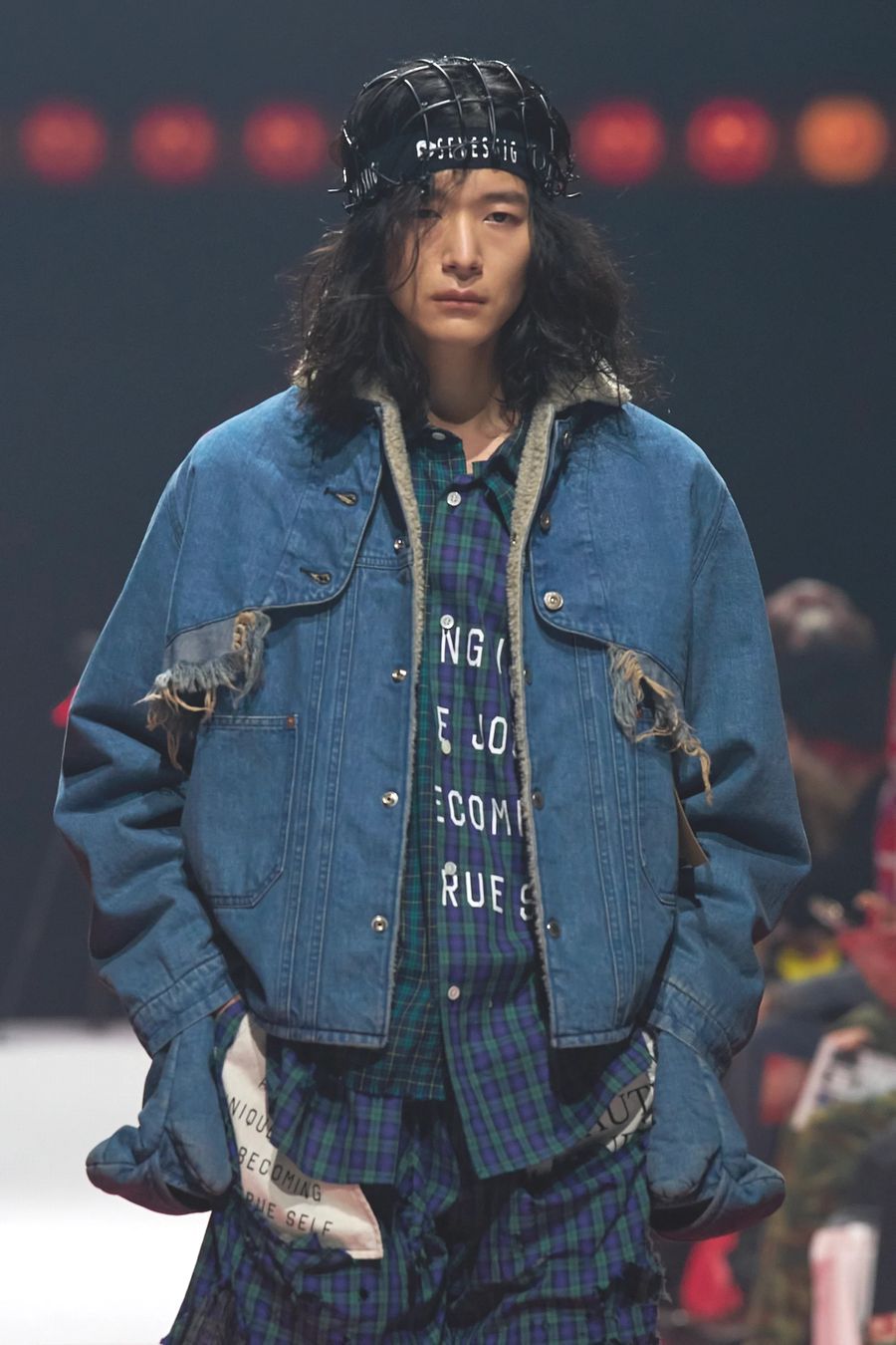 SEVESKIG セヴシグ Adapt Boa Denim Jacket ボア デニムジャケット