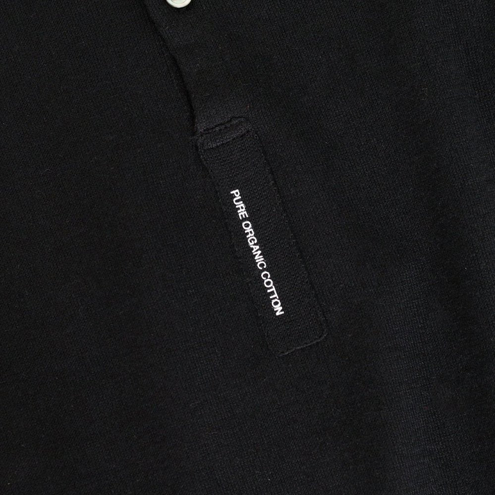 SALE/セール THE NERDYS / ザ ナーディーズ Organic Cotton Stand collar Polo Shirt スタンドポロシャツ