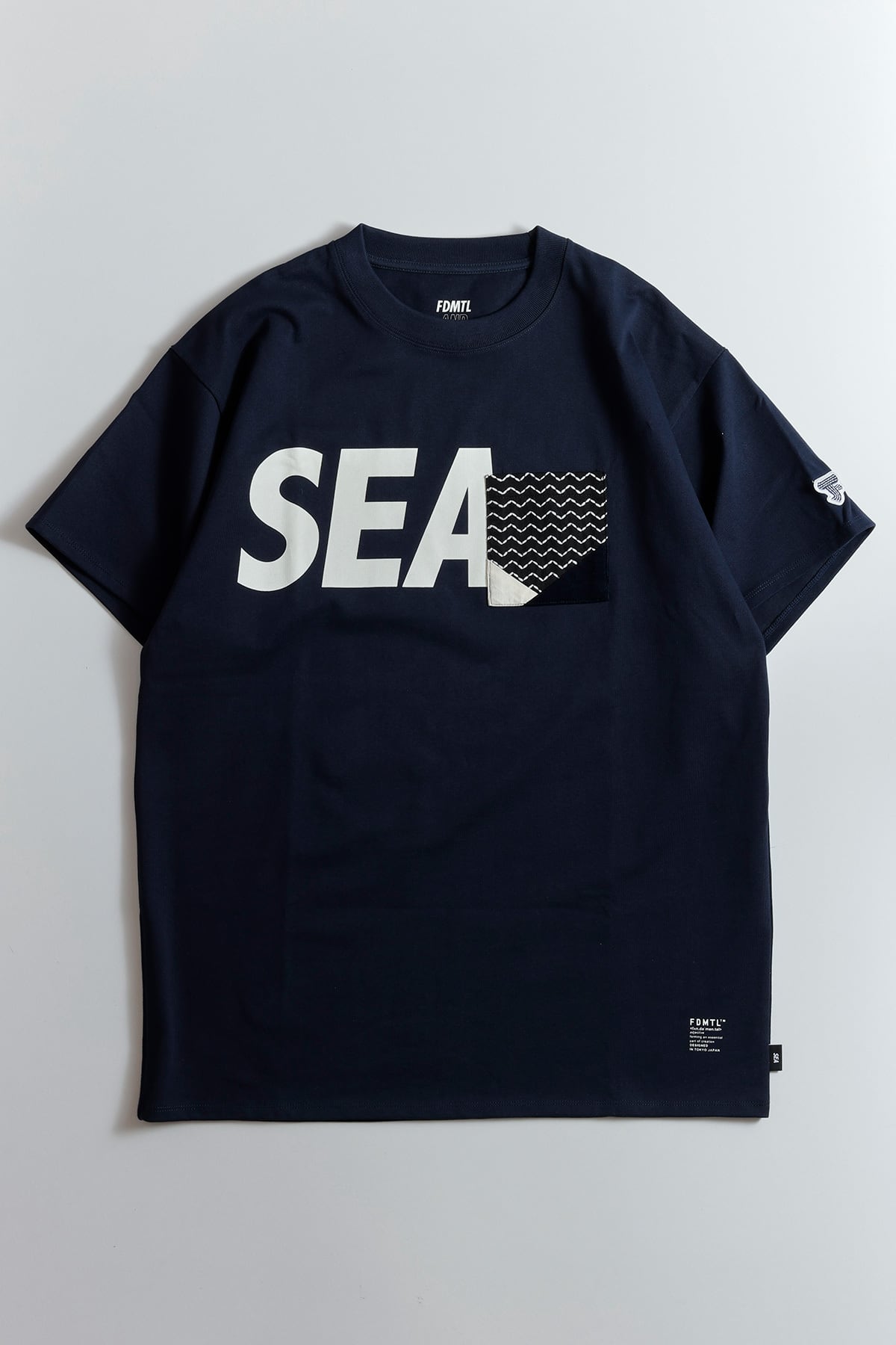 WIND AND SEA 　FDMTL　ORIGAMI TEE　ファンダメンタル