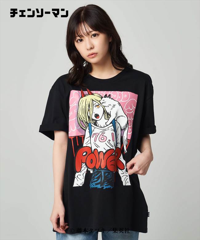 glamb グラム　チェンソーマン　Power T　パワー Tシャツ